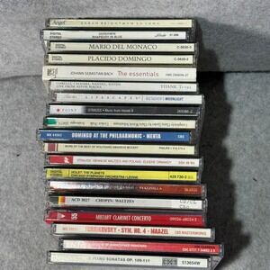 Lot of 19 Classical Music CDs Mozart Beethoven Bach Domingo Brightman More